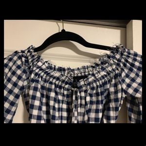 Revolve Distressed crop top